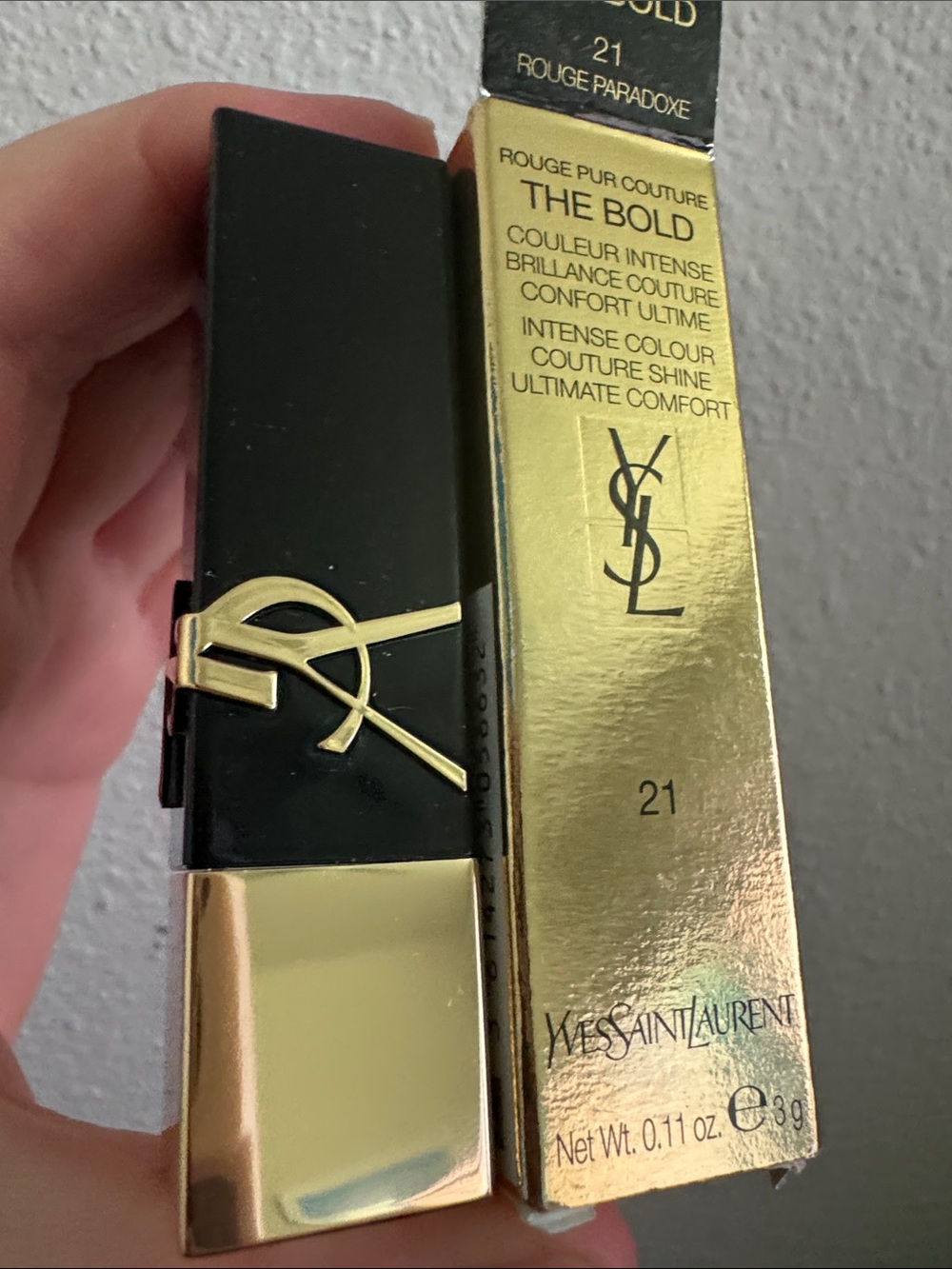 Yves Saint Laurent The Bold Intense Colour Rouge Pur Couture Ultimate Comfort